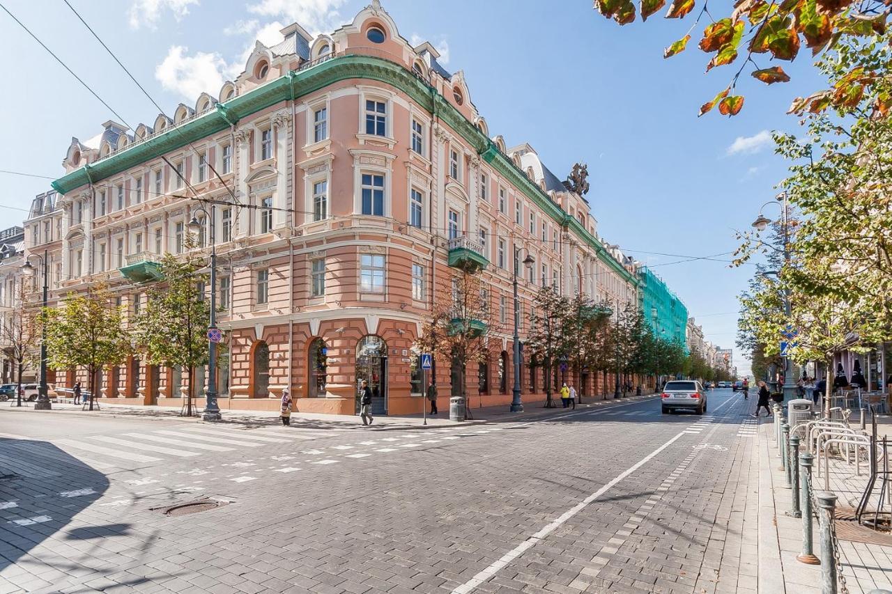 Central Apartment In Gedimino Av By Urban Rent VNO Buitenkant foto